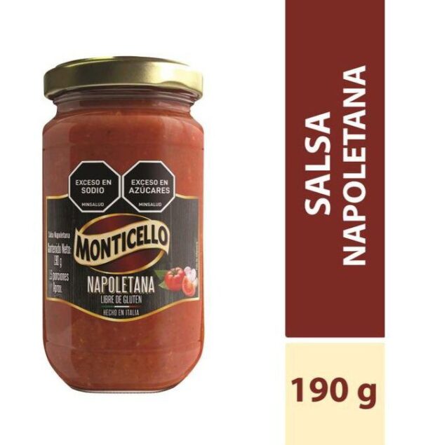 Salsa Monticello Napoletana x190g