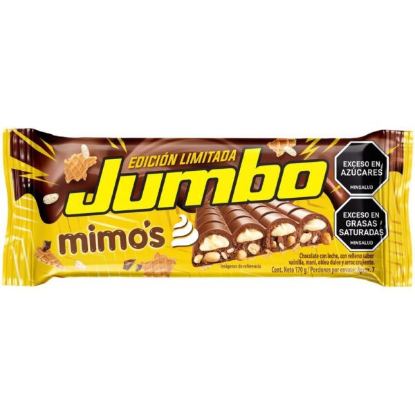 Chocolatina Jumbo Mimos x170g (Edición Limitada)