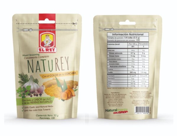 Condimento Completo Naturey X 50g