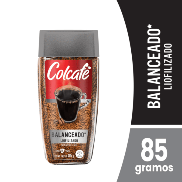 Café Colcafe Balanceado Liofilizado Instantáneo x85g