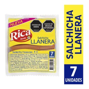 Salchicha Llanera Rica x218gr