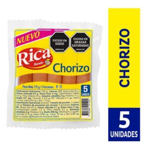 Chorizo Rica 5 Und x 175g
