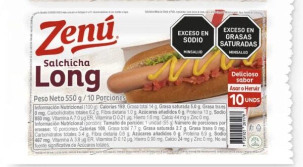 Salchicha Long Zenú 10 Und x 550g
