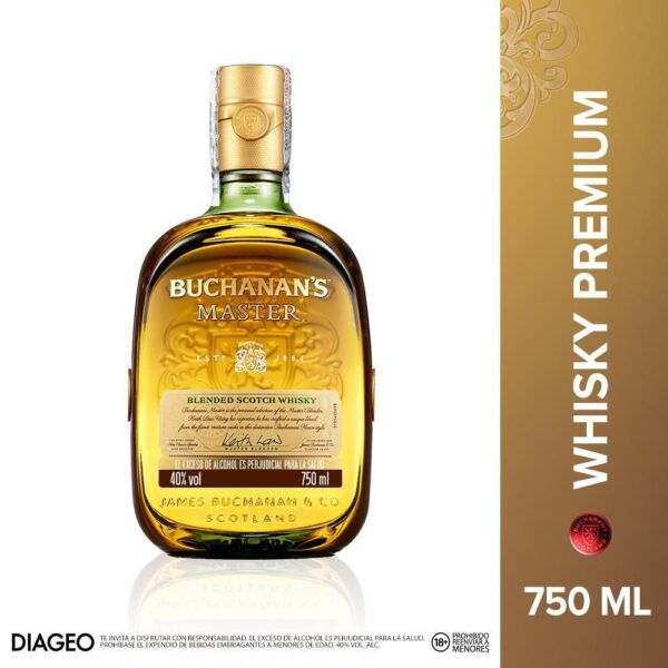 Whisky Buchanans Master x 750 ml