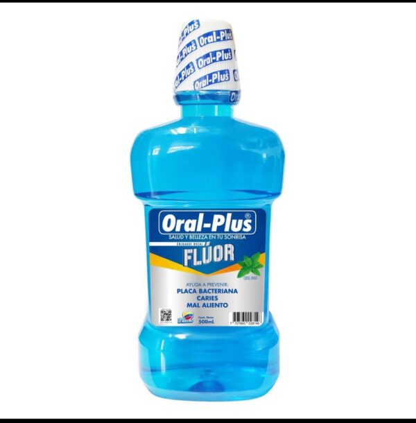 Enjuague Bucal Oral-Plus Fluor x180ml