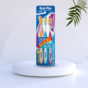Cepillo Dental Oral-Plus textura media x 3 und