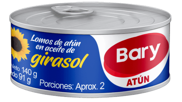 Atún Bary Lomitos En Aceite De Girasol x 140g