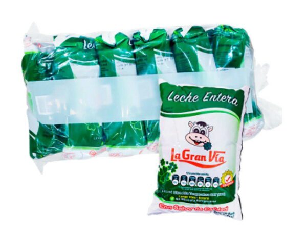 Six Pack Leche La Gran Via Entera 6 und ×900ml c/u