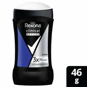Desodorante Rexona en Barra Hombre Clinical Expert Clean x 46g