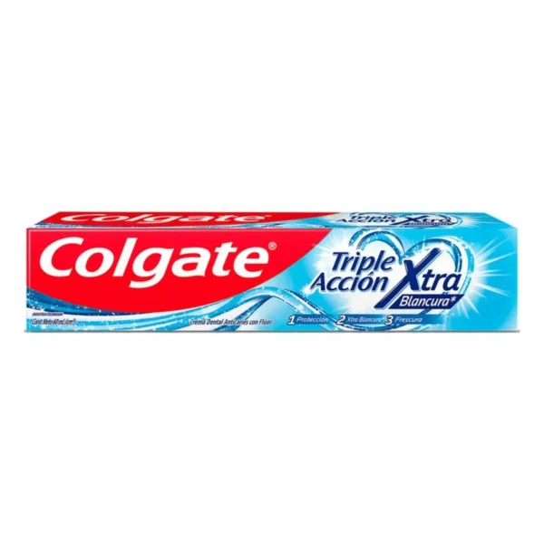 Crema Dental Colgate Triple Acción Xtra Blancura x60ml