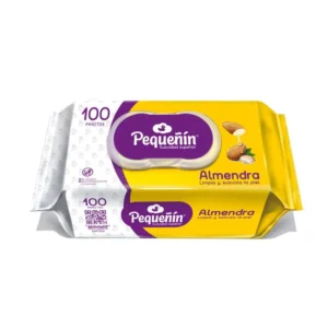 Pañitos Húmedos Pequeñín Almendra x100Und