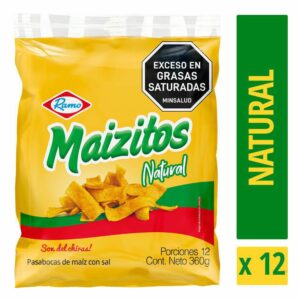 Maizitos Natural Ramo X12 Paquetes - Cont. Neto X360g