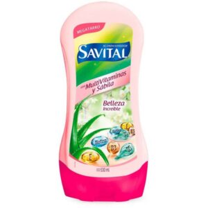 Acondicionador Savital Multivitaminas Y Sabila X490ml