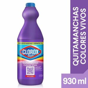 Quitamanchas Clorox Ropa Colores Vivos x930ml