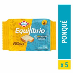 Ponque Ramo Equilibrio 5 Unidades X160gr