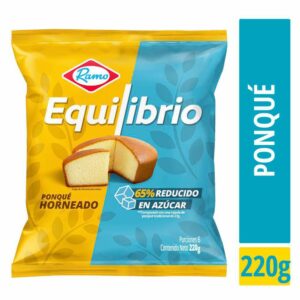 Ponque Horneado Ramo Equilibrio 6 Porciones X220g