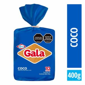 Ponque Tajado Ramo Gala Coco 10 Porciones X400g
