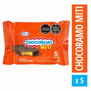 Chocoramo Miti Ponque 5UND X200g