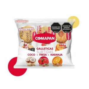 Galletas Comapan Galleticas Surtidas 6 Paq x252g
