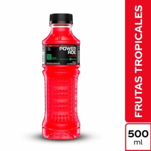 Power Rojo Frutas Tropicales x 500ml