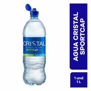 Agua Cristal  Sport Cap x 1L