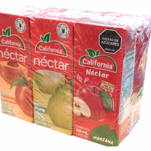 Nectar California Surtido 6 Und X 200ml C/U