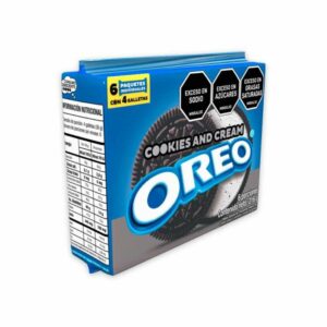 Galletas Oreo Sabor Cookies And Cream 6 Paq x216g