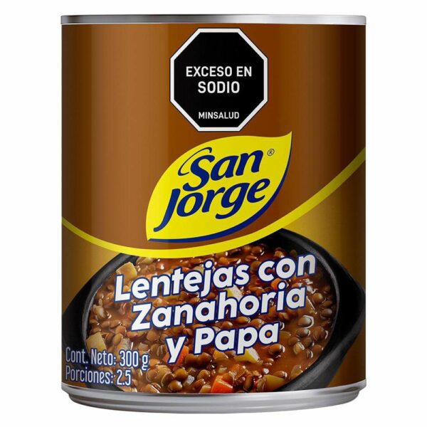 Lentejas Con Zanahoria y Papa San Jorge x 300gr