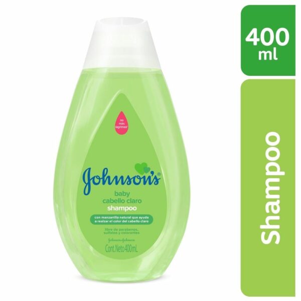 Shampoo Johnsons Baby Cabello Claro X400ml
