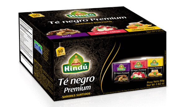 Hindú Te Negro Premium Surtidox20 Bolsitas *20g