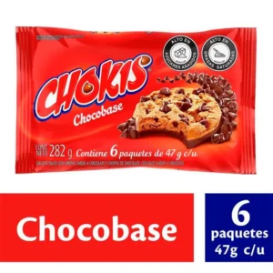 Galletas Chokis Chocobase 6 Paq x222g