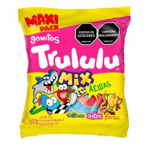 Gomas Trululu Mix Acidas x100gr
