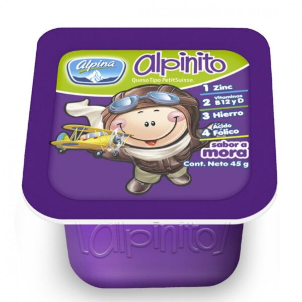 Alpinito Alpina Sabor Mora x45g