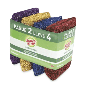 Esponja Multiesponja Scotch Brite Pague 2 Lleve 4