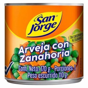 Arveja con Zanahoria San Jorge x 170g
