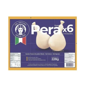 Queso Del Vecchio Pera Snack 6unds x38g c/u