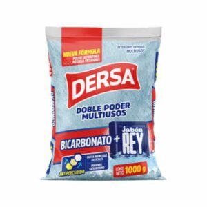 Detergente Dersa Polvo Bicarbonato + Jabon Rey x1000g