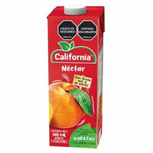 Jugo Nectar California Durazno En Caja x900ml