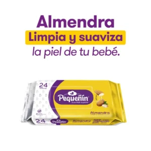 Pañitos Húmedos Pequeñín Almendra x24und