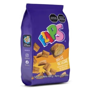 Cereal Flips Sabor Dulce De Leche Bolsa x400g