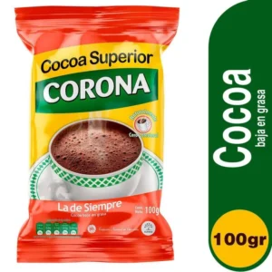 Chocolate Corona Cocoa Superior En Polvo DP x100g