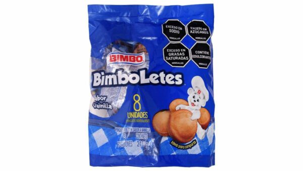 Ponque Bimbolete Bimbo 8und x216gr