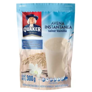 Avena Quaker Instantanea Sabor A Vainilla Doypack x300g
