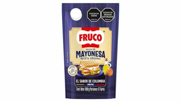 Salsa Fruco Mayonesa DP x1000g