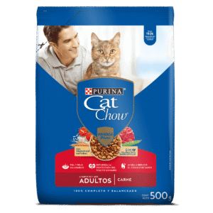 Alimento Cat Chow Adultos Carne x500gr