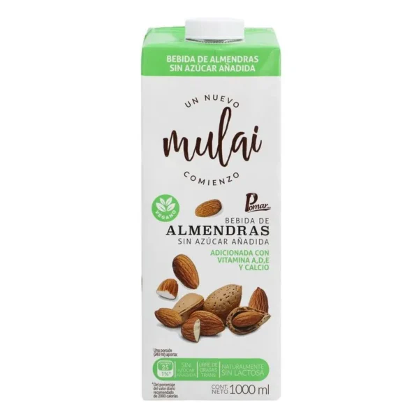 Pomar Bebida Mulai De Almendras Sin Azúcar x1000ml