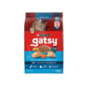 GATSY PURINA ADULTO PESCADO Y SALMON X 1.5KG