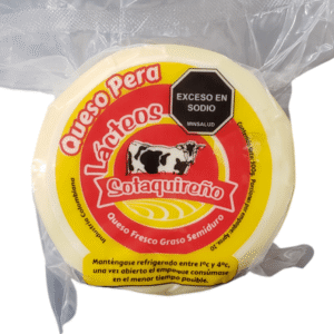 Queso Lácteos Sotaquireño Pera Bloque x500g