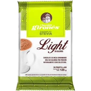 Chocolate Girones Endulzado Con Stevia x125g