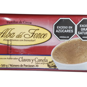 Chocolate Alba Del Fonce Clavos & Canela x 500g